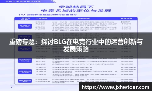 重磅专题：探讨BLG在电竞行业中的运营创新与发展策略
